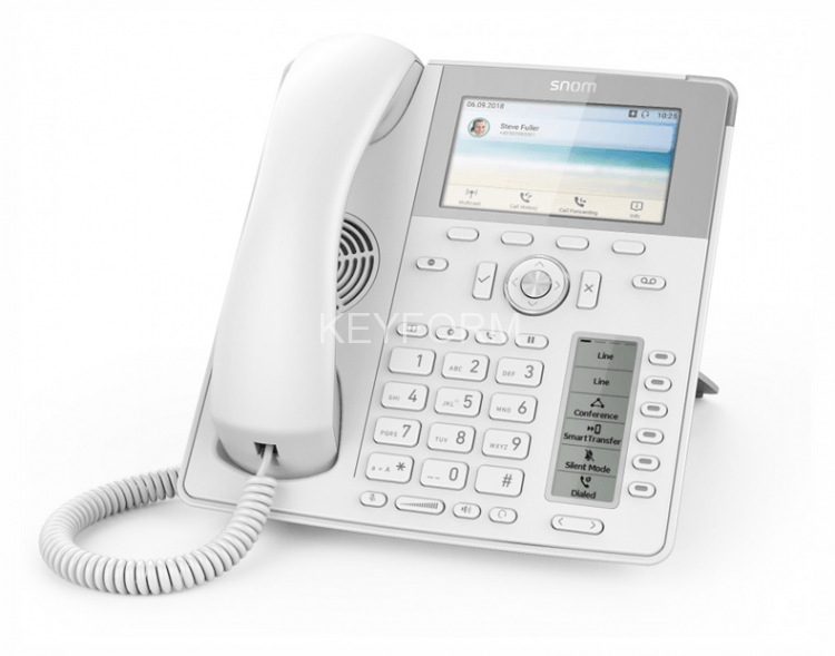 SNOM Global 785 Desk Telephone White
