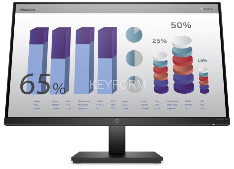 Монитор HP P24q G4(8MB10AA#ABB)