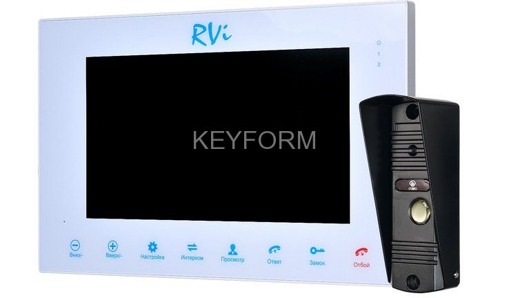 RVi-VD10-11 (белый)+ADS-700(черный)