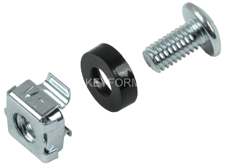 ITK Набор закладных винтов-шайб-гаек под крестовую отвертку (M6x12мм) ITK ITK-HP-28