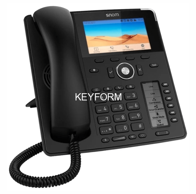 SNOM Global 785 Desk Telephone Black