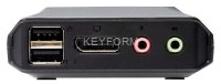 2-Port 4K Displayport +UCB-C Switch with audio and Remote Port Selector ATEN CS52DP