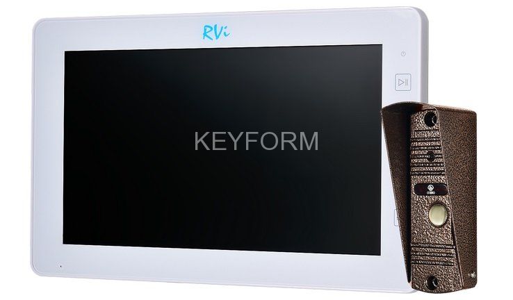 RVi-VD10-21M(белый)+ADS-700(бронза)