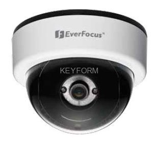 Телекамера купольная Everfocus ED210