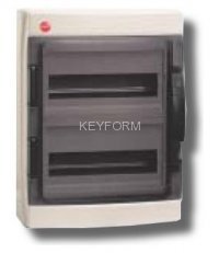 Щиток с дверцей 24 модулей, IP65, серый (85624)