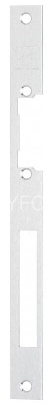 Планка, плоская, длинная Eff-Eff HZ (434 35) (-------43435-01) лицевая панель нерж.