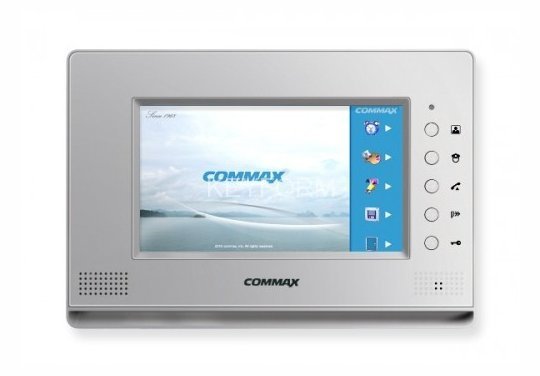 Монитор видеодомофона цветной с функцией «свободные руки» Commax CDV-71AM (серебро)