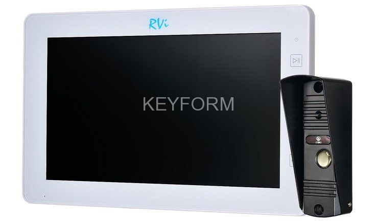 RVi-VD10-21M(белый)+ADS-700(черный)