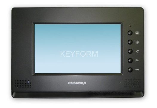 Монитор видеодомофона цветной с функцией «свободные руки» Commax CDV-71AM/Vizit (черный)