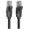 Патч-корд Vention прямой UTP cat.6, RJ45 - 10м. Черный Vention IBEBL