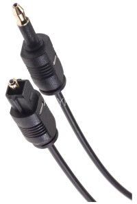 Оптический кабель (Toslink)-M -- &gt;(Toslink)-miniM ,1m, Telecom &lt;TOC2023-1M&gt; VCOM TOC2023-1M