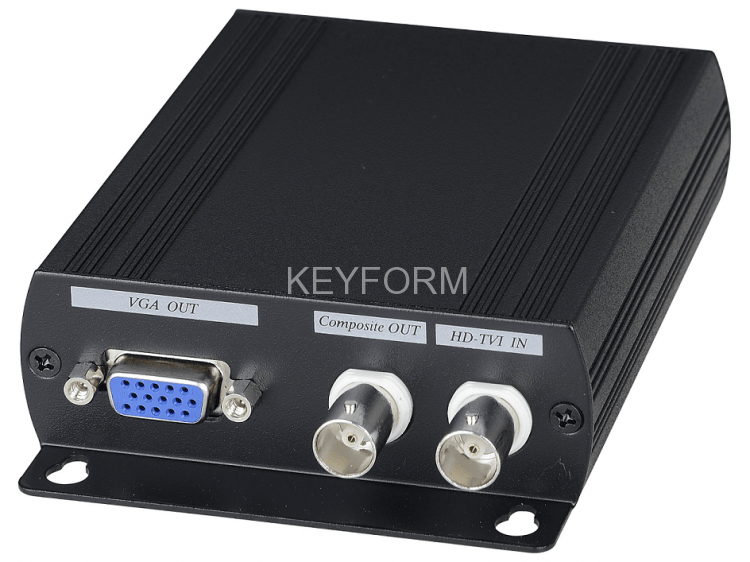 Преобразователь-разветвитель HDTVI в HDMI/VGA/CVBS SC&T AD001TV