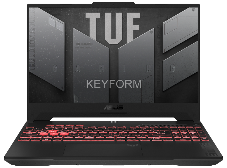 Ноутбук Ноутбук ASUS TUF A17 FA707NU-HX070 (90NR0EF5-M00430)