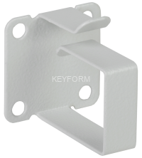 ITK Кольцо кабельное 50x44 мм с площадкой (компл. 4шт), серое ITK CR35-5044-PL