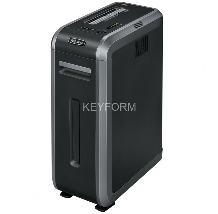 Шредер Fellowes® Powershred® 125Ci, DIN P-4, 4x38 мм, 20 лст., 53 лтр., 100% Jam Proof, SafeSense Fellowes FS-46120