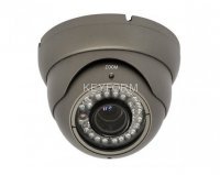 Видеокамера купольная уличная Praxis PE-2012L 2.8-12