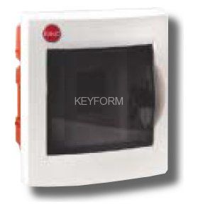 Щиток с дверцей 4 модуля, IP41, белый (81504)