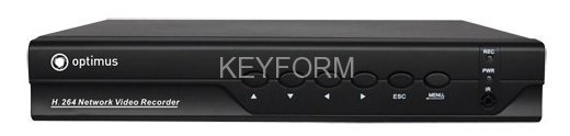 Видеорегистратор сетевой (IP-регистратор) 8-канальный Optimus NVR-1082