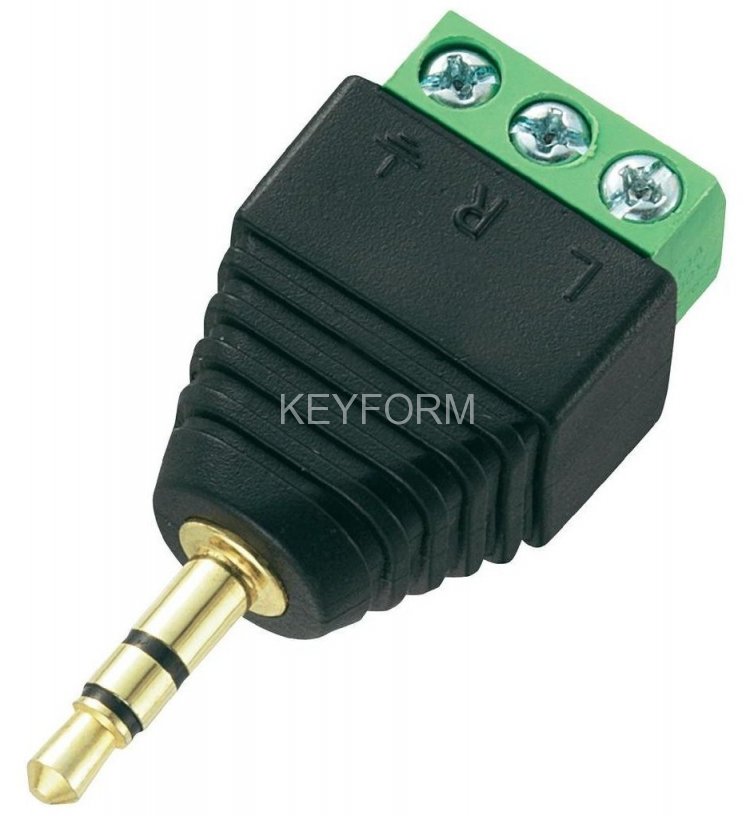 Разъем Jack 3.5 Прочие зарубежные Jack (ш) 3.5 (стерео) клеммная колодка