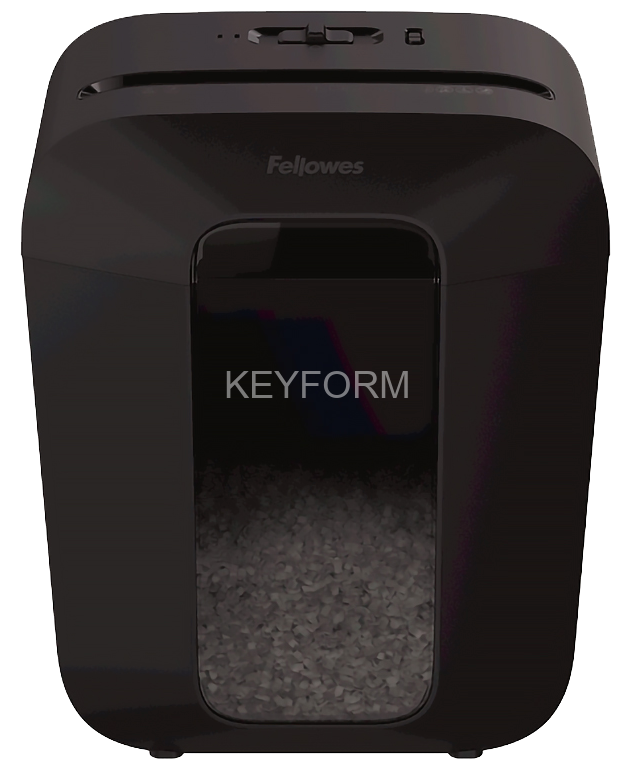 Шредер Fellowes® Powershred® LX41, DIN P-4,  4х12мм, 8 лст., 17 лтр.,  уничт.: скрепки,скобы,карты Fellowes FS-43007