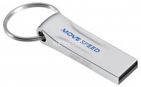 USB2.0 16GB Move Speed YSUSD серебро металл Move Speed YSUSD-16G2S