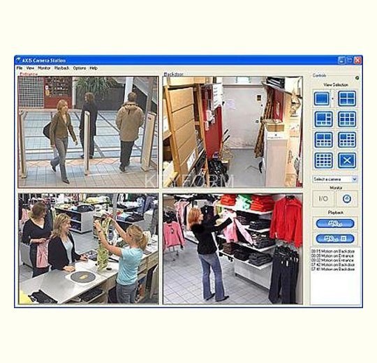 Программное обеспечение Axis Camera Station Base Pack 4 channels EN (0202-700)