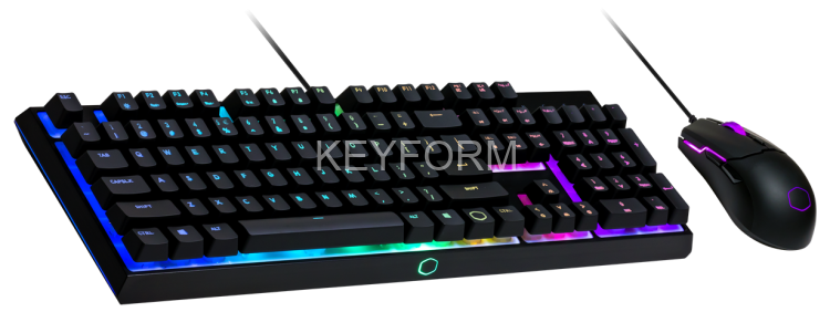 Комплект: Игровая клавиатура+мышь Cooler Master MS110