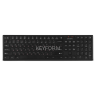 Беспроводной набор ножничная клавиатура+мышь SVEN KB-C2550W чёрный (109 кл.,12Fn, 1000DPI, 2+1 кл.) Sven SV-021672