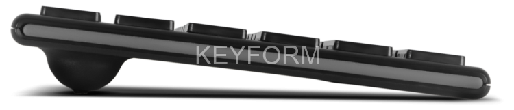 Беспроводной набор ножничная клавиатура+мышь SVEN KB-C2550W чёрный (109 кл.,12Fn, 1000DPI, 2+1 кл.) Sven SV-021672