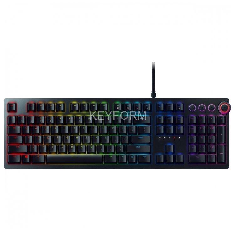 Клавиатура Razer Huntsman Elite, Black (Red Switch) US Layout Razer RZ03-01871000-R3M1