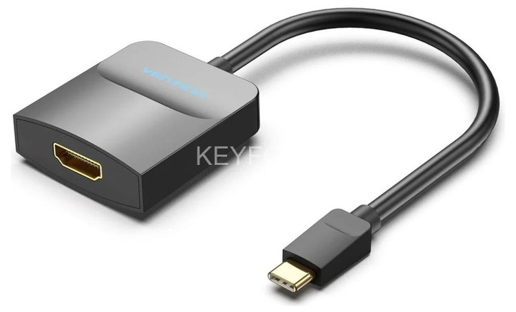 Мультимедиа конвертер Vention USB Type C M/HDMI F, Черный Vention TDCBB