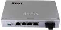 Коммутатор неуправляемый с PoE SF&amp;T SF-100-41PS5b