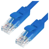 GCR Патч-корд перекрестный ethernet 1.0m UTP кат.5е, синий, RJ45, литой Greenconnect RJ45(m) - RJ45(m) Cat.5e U/UTP LSZH 1м
