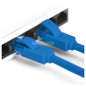 GCR Патч-корд перекрестный ethernet 1.0m UTP кат.5е, синий, RJ45, литой Greenconnect RJ45(m) - RJ45(m) Cat.5e U/UTP LSZH 1м