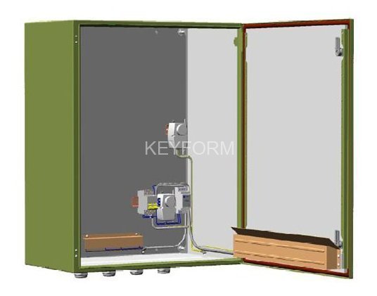 Шкаф монтажный с обогревом Тахион ТШ-2