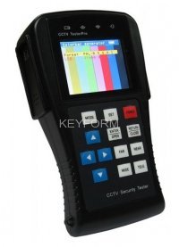 Многофункциональный тестовый видеомонитор для CCTV Tezter TS-CPU-2,8