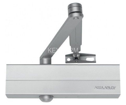 Доводчик дверной Abloy DC336/120500 (серебро)