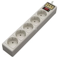 Фильтр SVEN Optima Base 1,8 м (5 розеток) серый Sven SV-013974