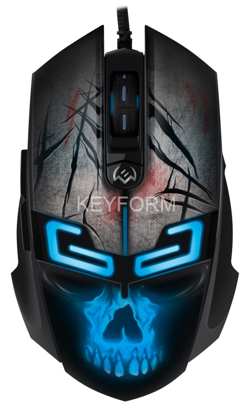 Игровая мышь SVEN RX-G805 (5+1кл. 500-8000 DPI, ПО, принт, подсветка, игров. упак) Sven SV-020095