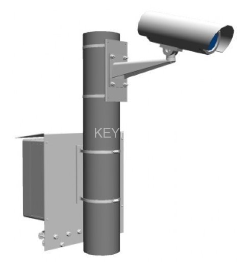 Кронштейн для видеокамеры ТВК на круглую опору Тахион ТГБ-3