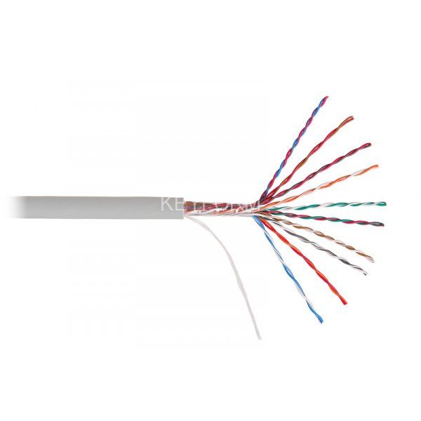 U/UTP 10x2x24AWG кат.5E solid PVC (LC1-C5E10-111)