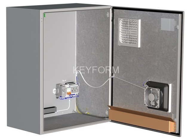 Шкаф монтажный с обогревом Тахион ТШ-2-В1