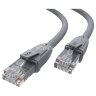 GCR Патч-корд прямой 0.75m UTP кат.6, серый, 24 AWG, ethernet high speed, RJ45, T568B, GCR-52543 Greenconnect GCR-52543 UTP кат.6, 0.75 м