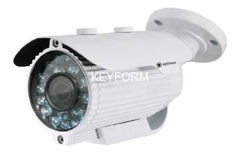 Видеокамера AHD корпусная уличная Optimus AHD-M011.0 (2.8-12)