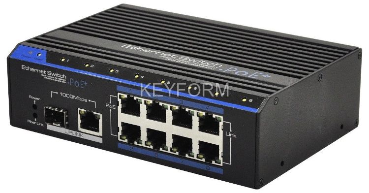 Коммутатор с питанием по PoE Smartec STN-0810