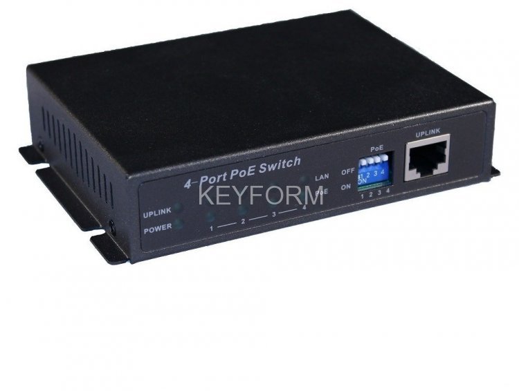 PoE удлинитель Fast Ethernet на 4 порта OSNOVO SW-20500/DB