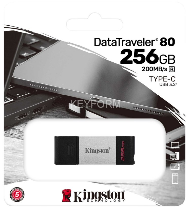 Флеш-накопитель Kingston DT80/256GB