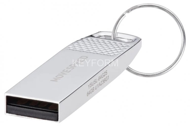 USB2.0 64GB Move Speed YSUSL серебро металл Move Speed YSUSL-64G2S
