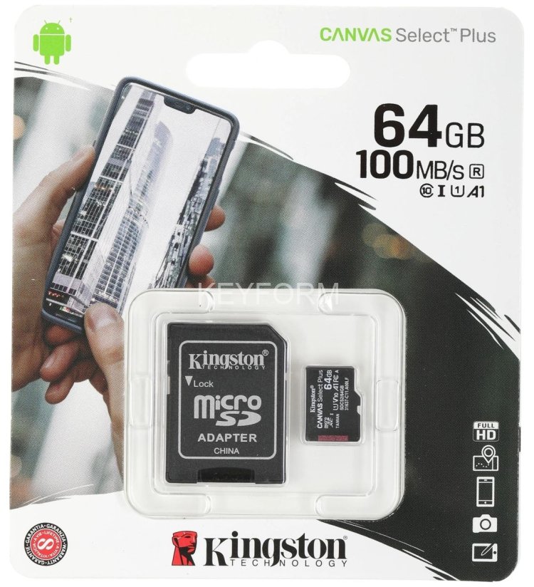 Карта памяти Kingston SDCS2/64GB