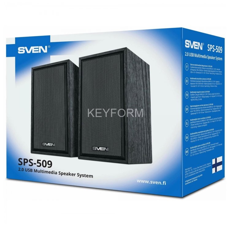 АС SVEN SPS-509, черный (6 Вт, питание USB) Sven SV-020842
